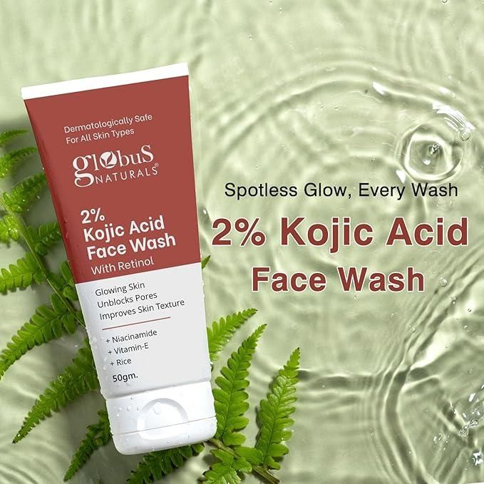Kojic Acid Facewash 125 Gm (Buy 1 Get 1 Free)