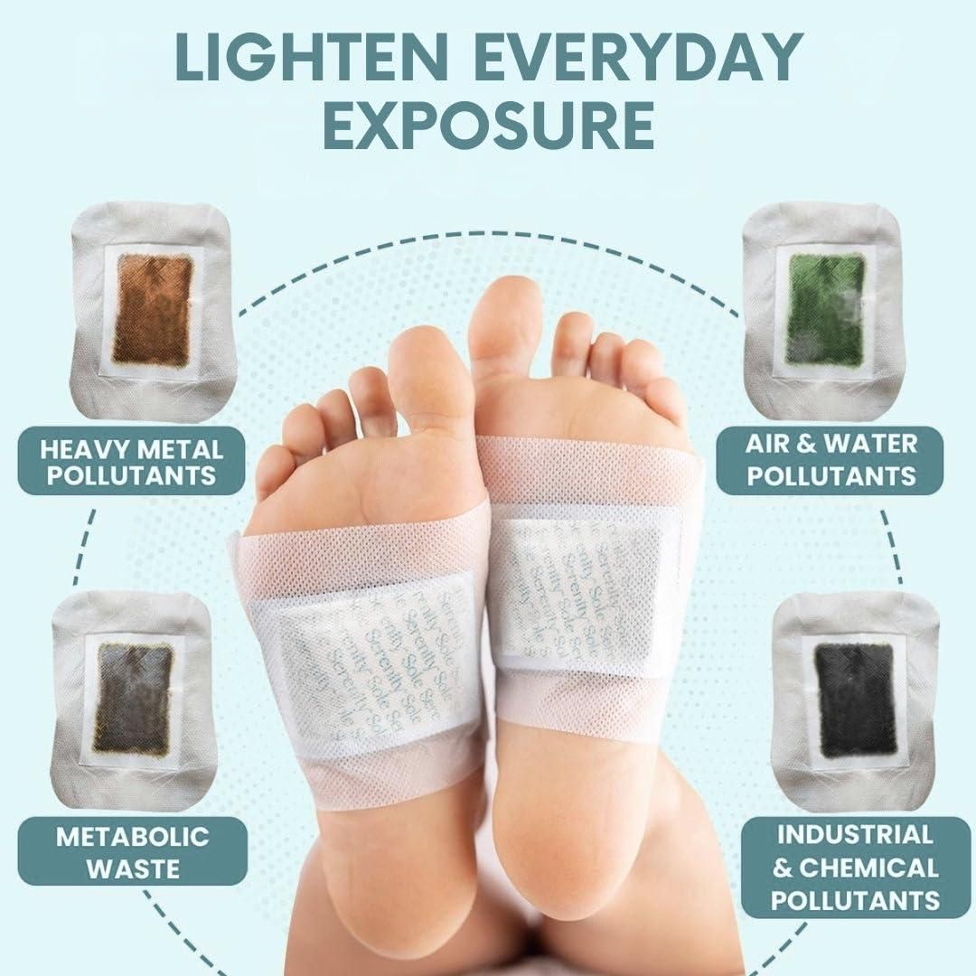 Detox Foot Pads Overnight Toxin Reduction (Pack of 20)BUY10+GET10 Free