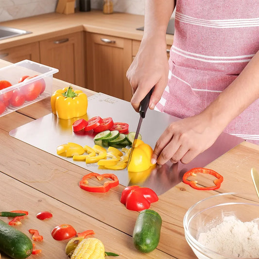 Stainless Steel Chopping Board (35x31cm)